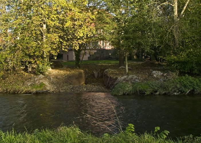 Quelle: Bergkirche Schönau Foto des Weiihers beim Wasserschloss